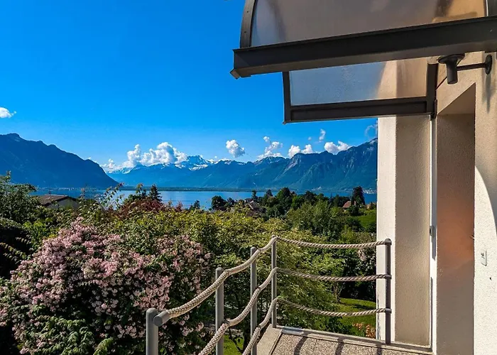 Apartament Appt Chailly Sur Avec Terrasse Montreux
